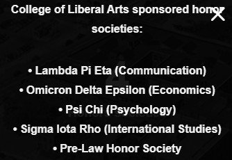 honors societies